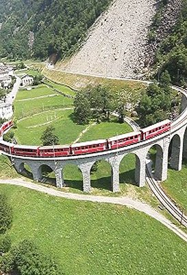 TRENINO ROSSO BERNINA EXPRESS